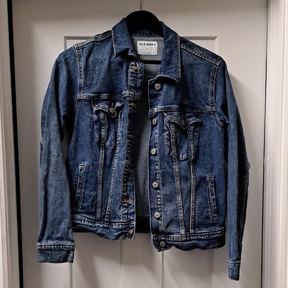Old Navy Blue Denim Jacket - Picture 1 of 3